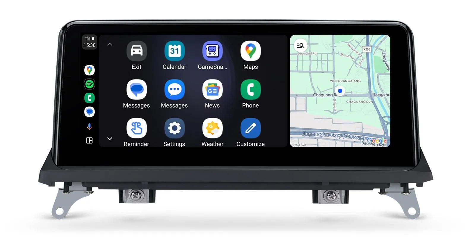 XTRONS QDB10X5CC Wireless CarPlay Android Head Unit 10.25in 4GB 64GB for BMW X5 X6