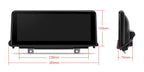 XTRONS QDB10X5NB 10.25" Wireless CarPlay Android Head Unit for BMW X5/X6