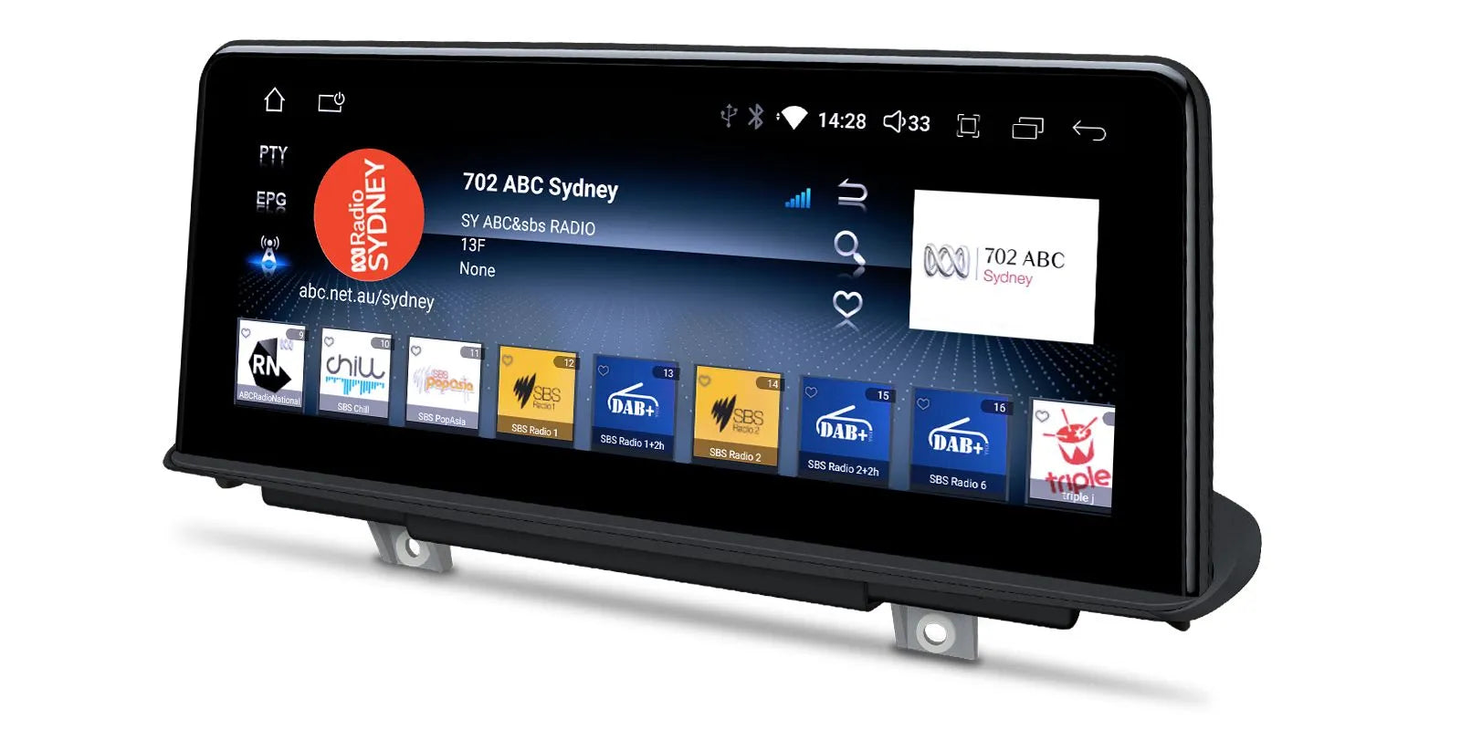 XTRONS QDB10X5NB Wireless CarPlay Android Head Unit for BMW X5/X6