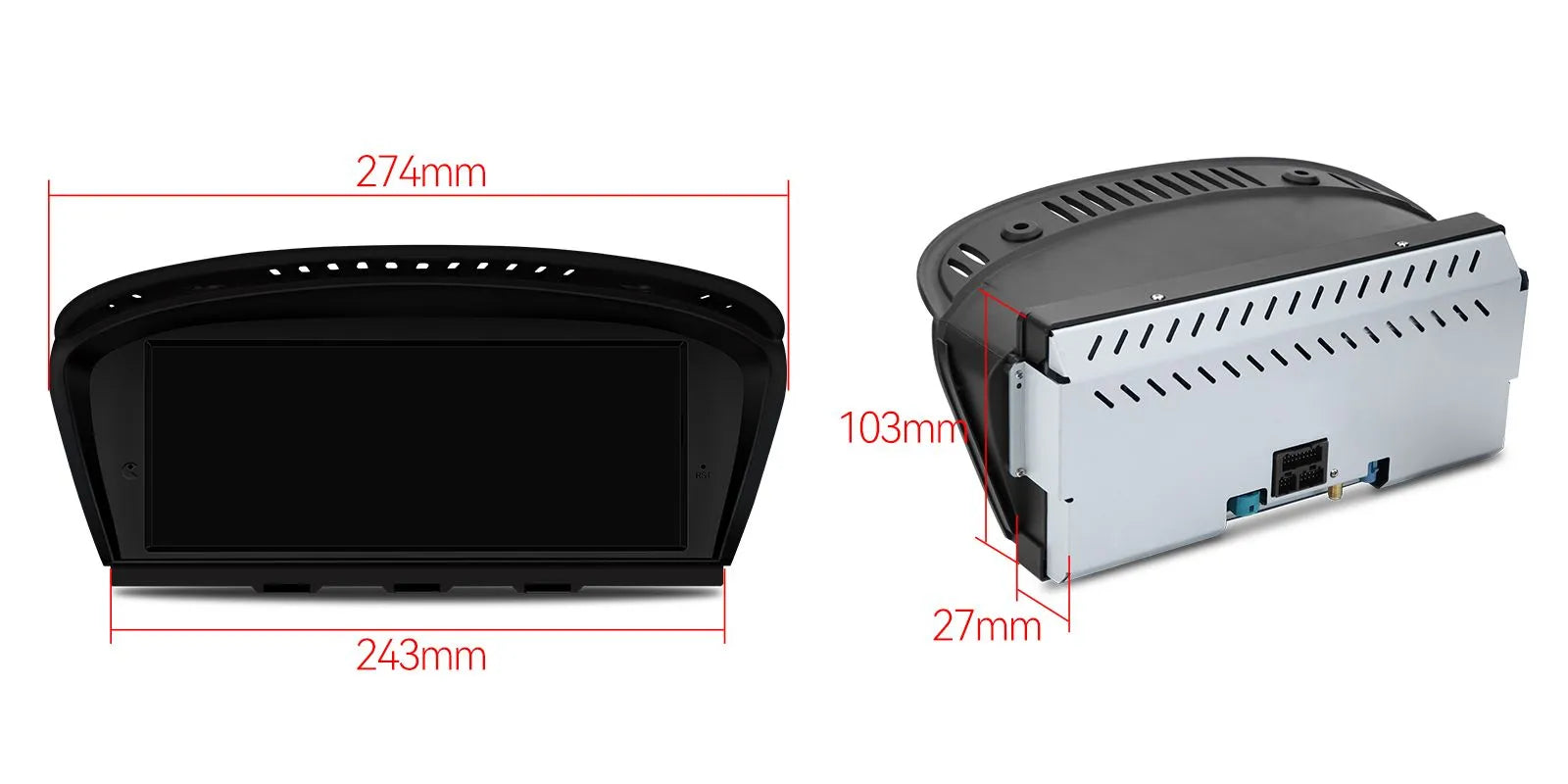 XTRONS QDB8060CI Wireless CarPlay Android Head Unit for BMW 3/5 Series 8.8"