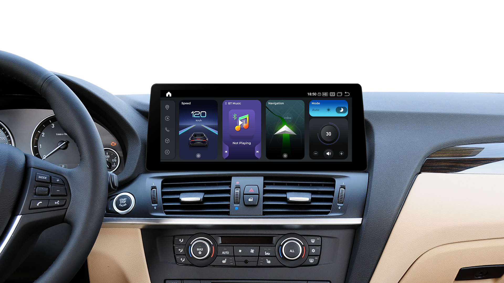 XTRONS QGB24CIB12X3 BMW X3 12.3" 2K Screen Android Head Unit