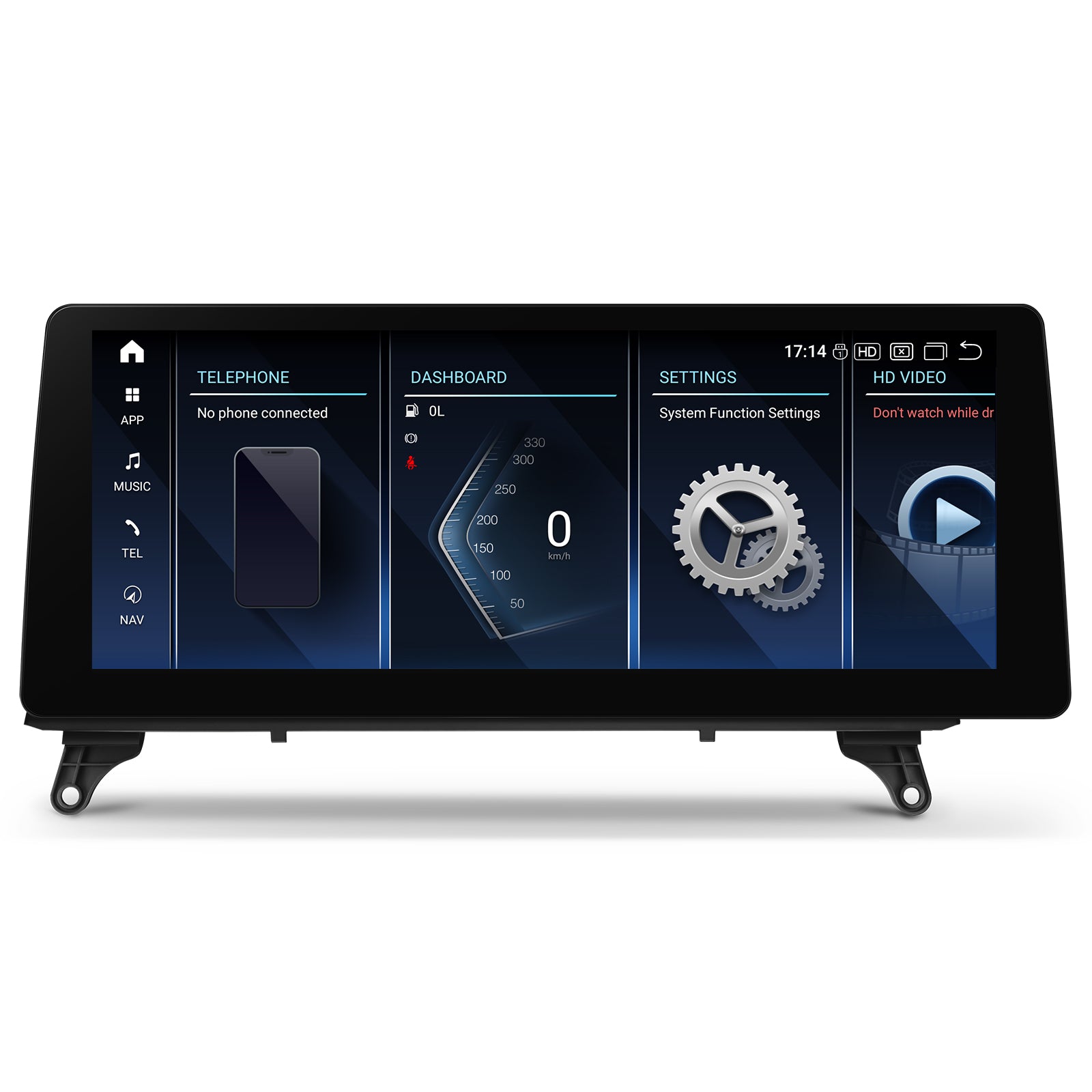 XTRONS QG Series Wireless CarPlay Android 13 Head Unit BMW X5 X6
