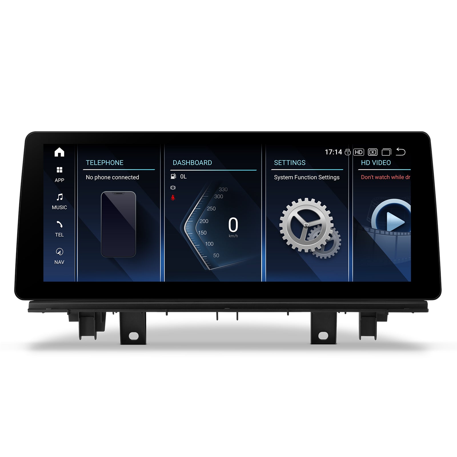 XTRONS QGB24NB12X1N BMW X1 12.3in 2K Android Head Unit Wireless CarPlay