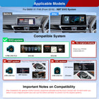 XTRONS QGB24NB12X1N BMW X1 12.3in 2K Android Head Unit Wireless CarPlay