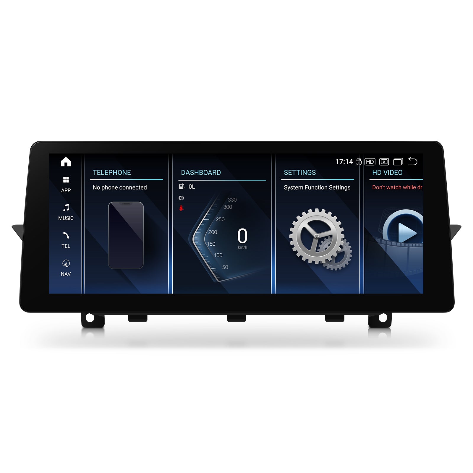 XTRONS QGB23UMB12X1 12.3in Android Head Unit BMW X1 Wireless CarPlay