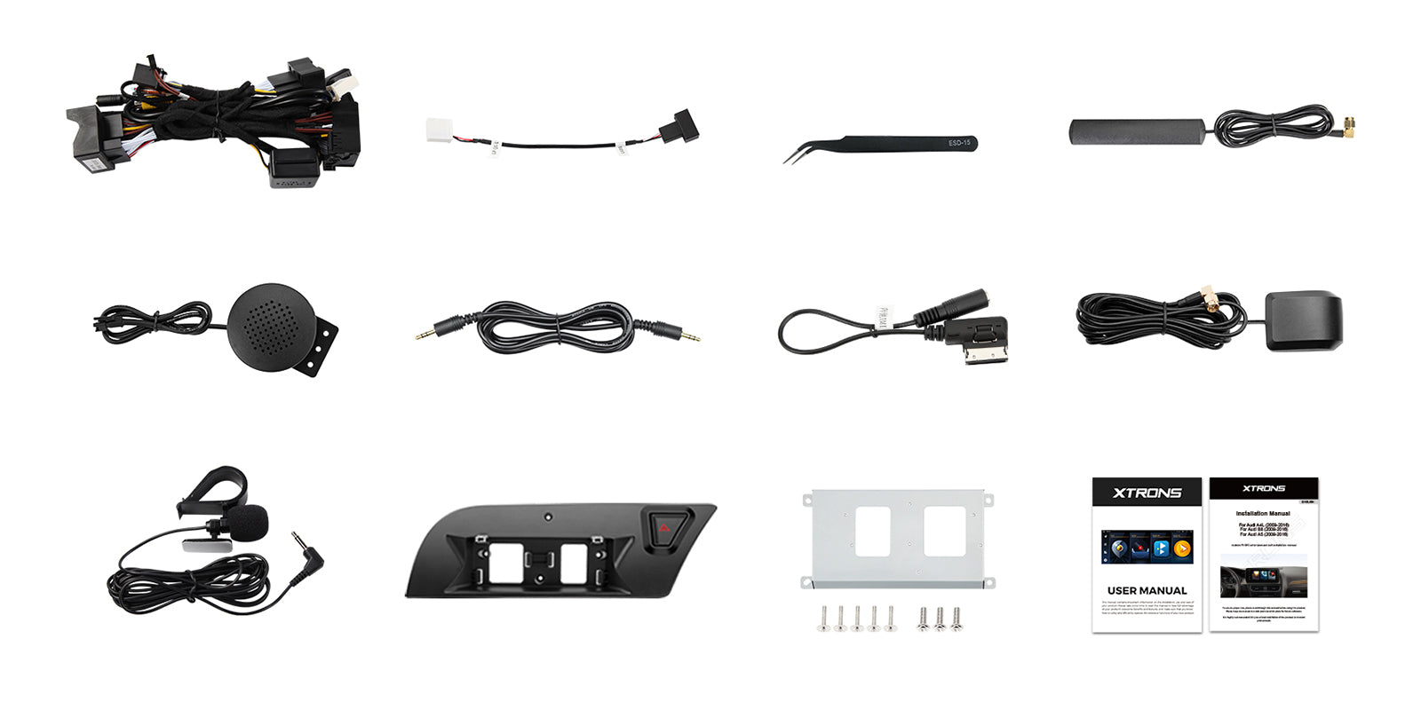 XTRONS QL Series QLA22UCA12A4R 12.3in Android Car Stereo for Audi A4/A5