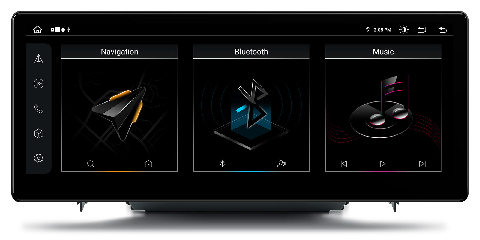 XTRONS QLA23A3 Custom-Fit 12.3in Android Head Unit for Audi A3, 4GB 64GB