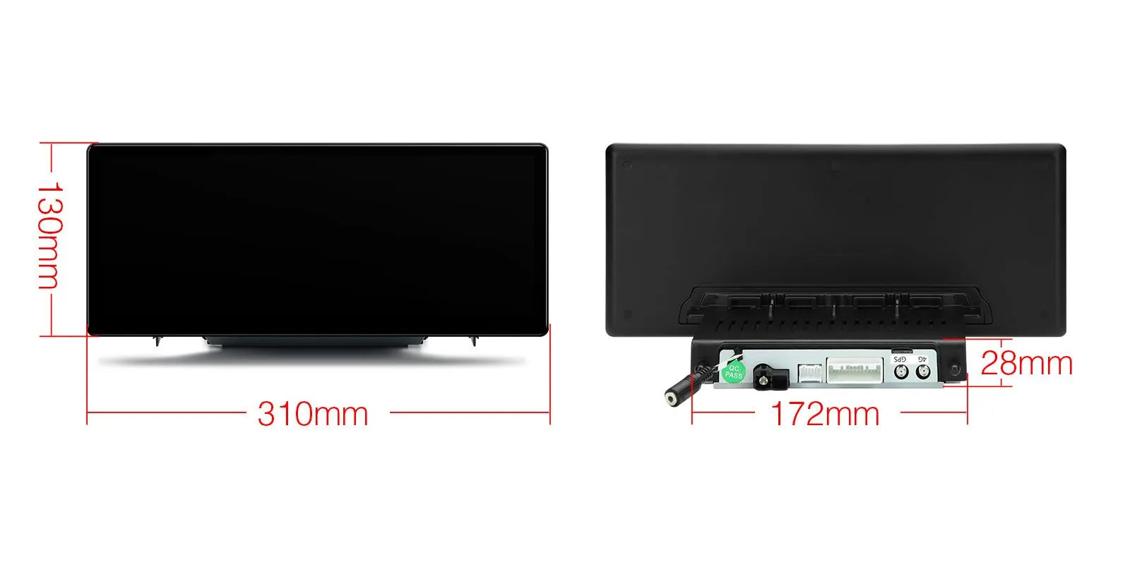 XTRONS QLA23A3 Custom-Fit 12.3in Android Head Unit for Audi A3, 4GB 64GB