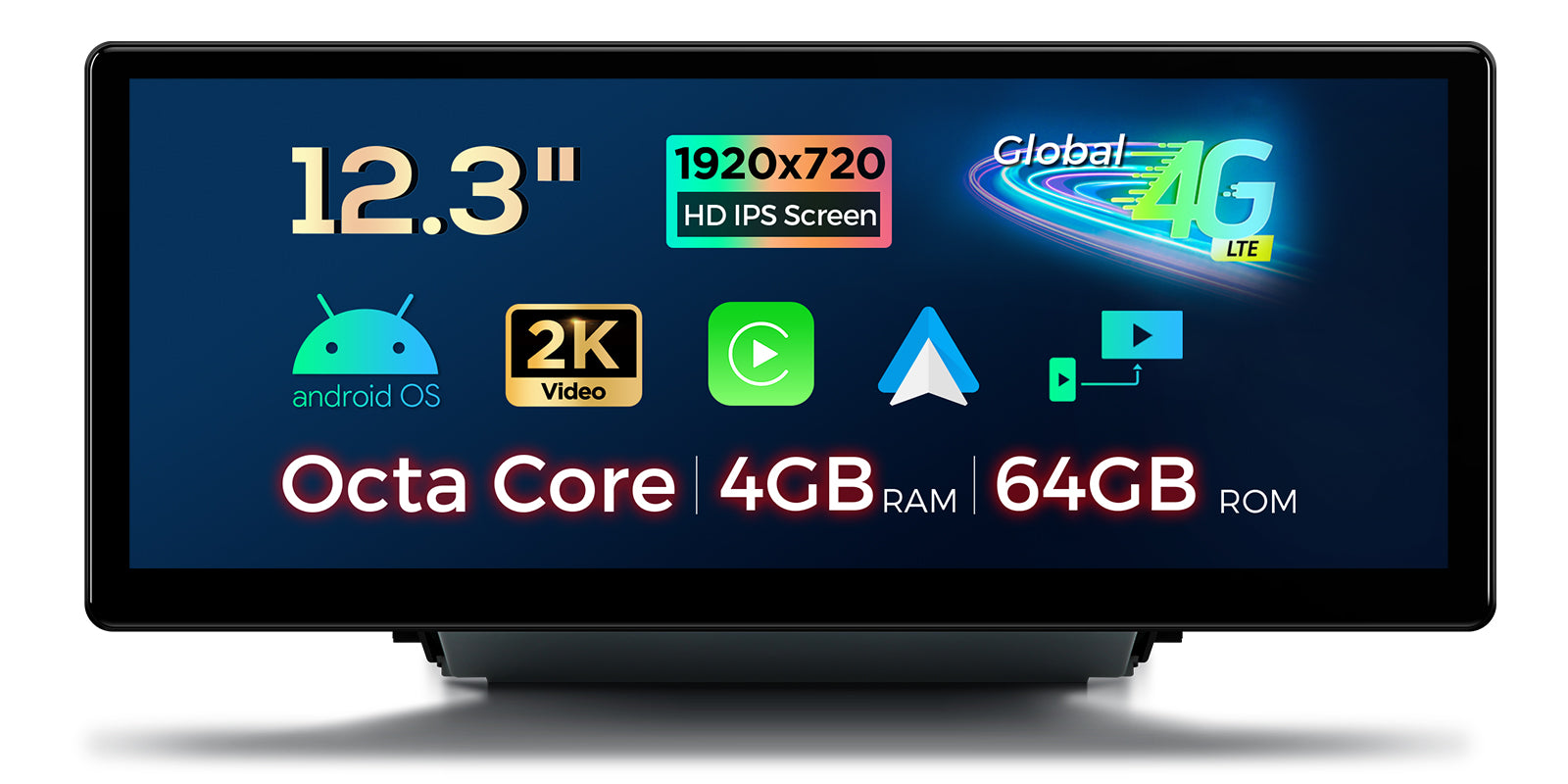 XTRONS Audi Q3 12.3in Android Head Unit Car Stereo QLA23Q3