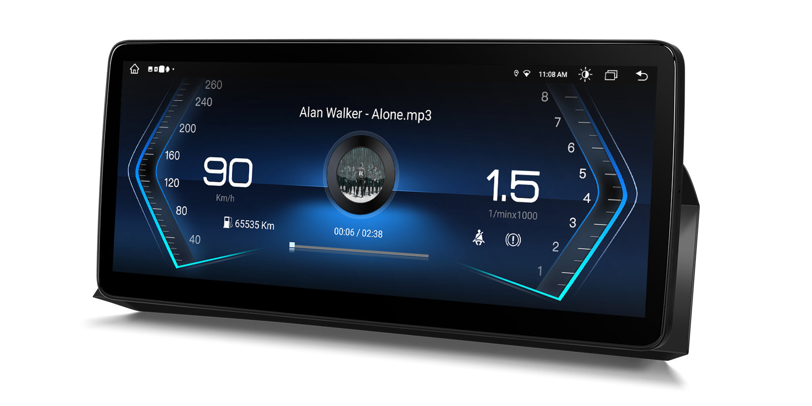 XTRONS QL Series Custom-Fit Android Head Unit 12.3in BMW 5 Series