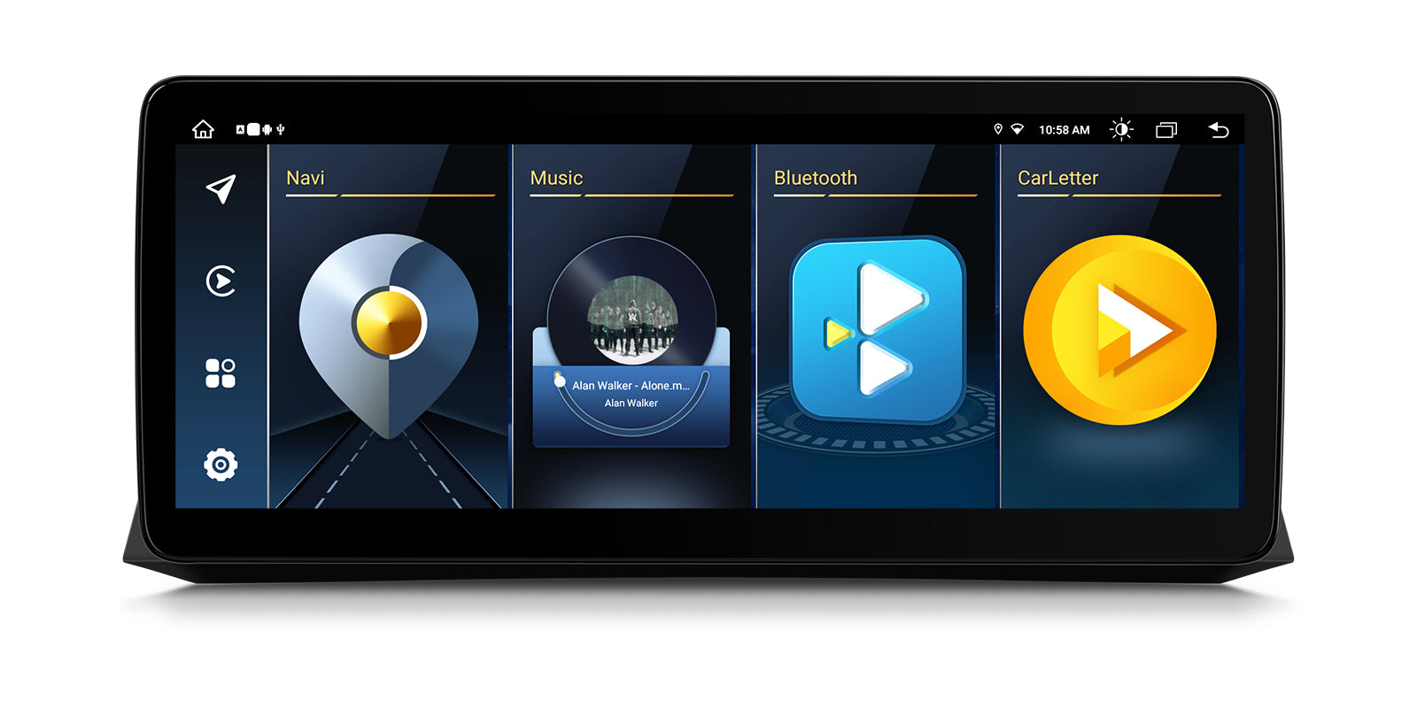 XTRONS QL Series Custom-Fit Android Head Unit 12.3in BMW 5 Series