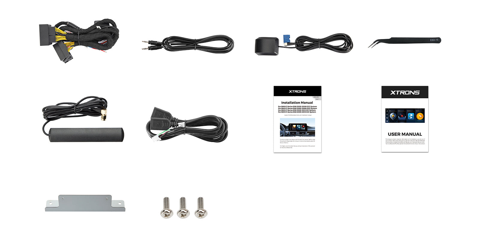 XTRONS QLB22CCB12E92 BMW 3 Series 12.3in Android Head Unit Car Stereo