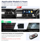 XTRONS QL Series 12.3in Android 13 Head Unit for BMW X5/X6
