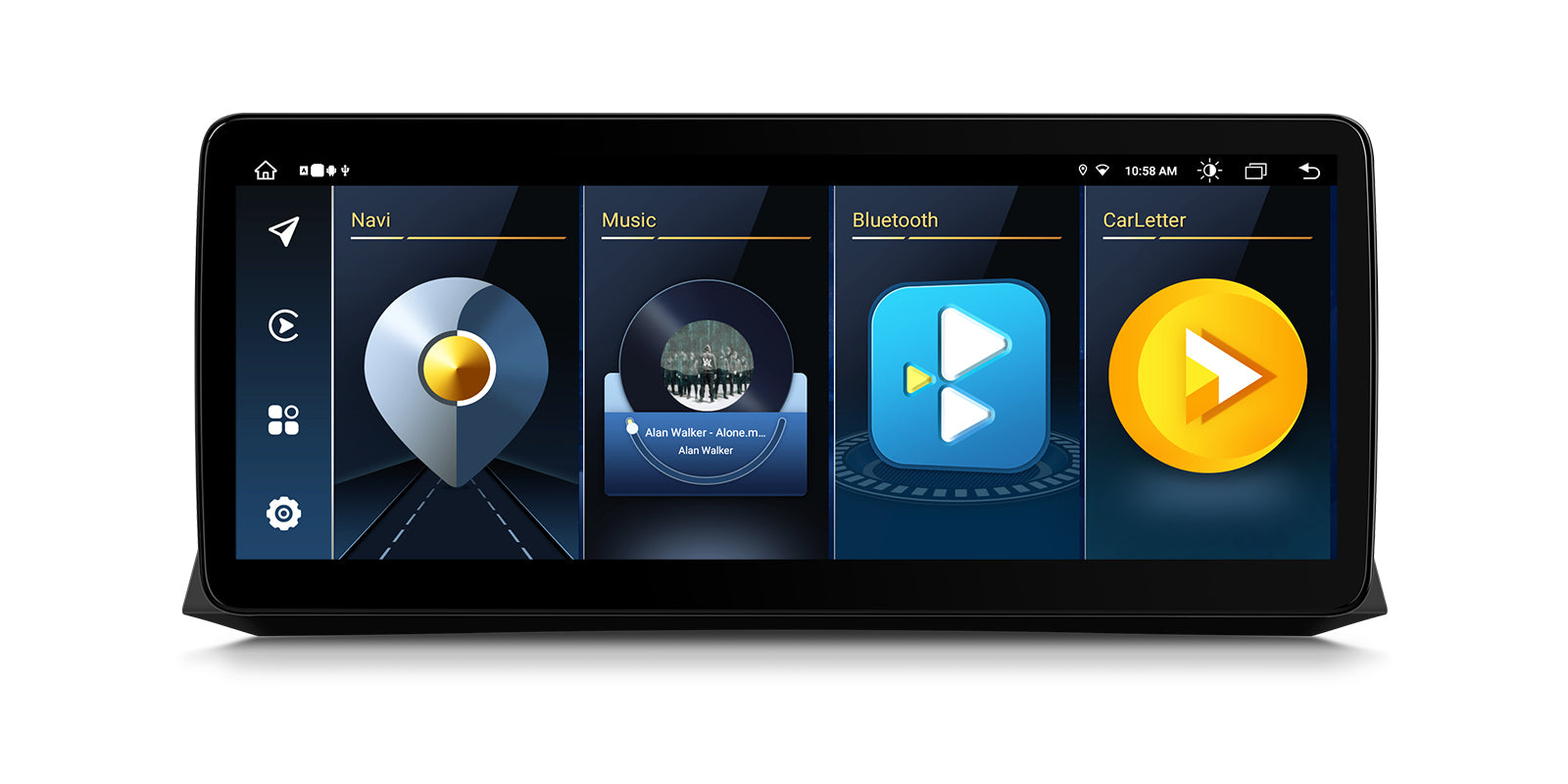 XTRONS QLB22CIB12E60 Android Car Stereo CarPlay 12.3in BMW 5 Series