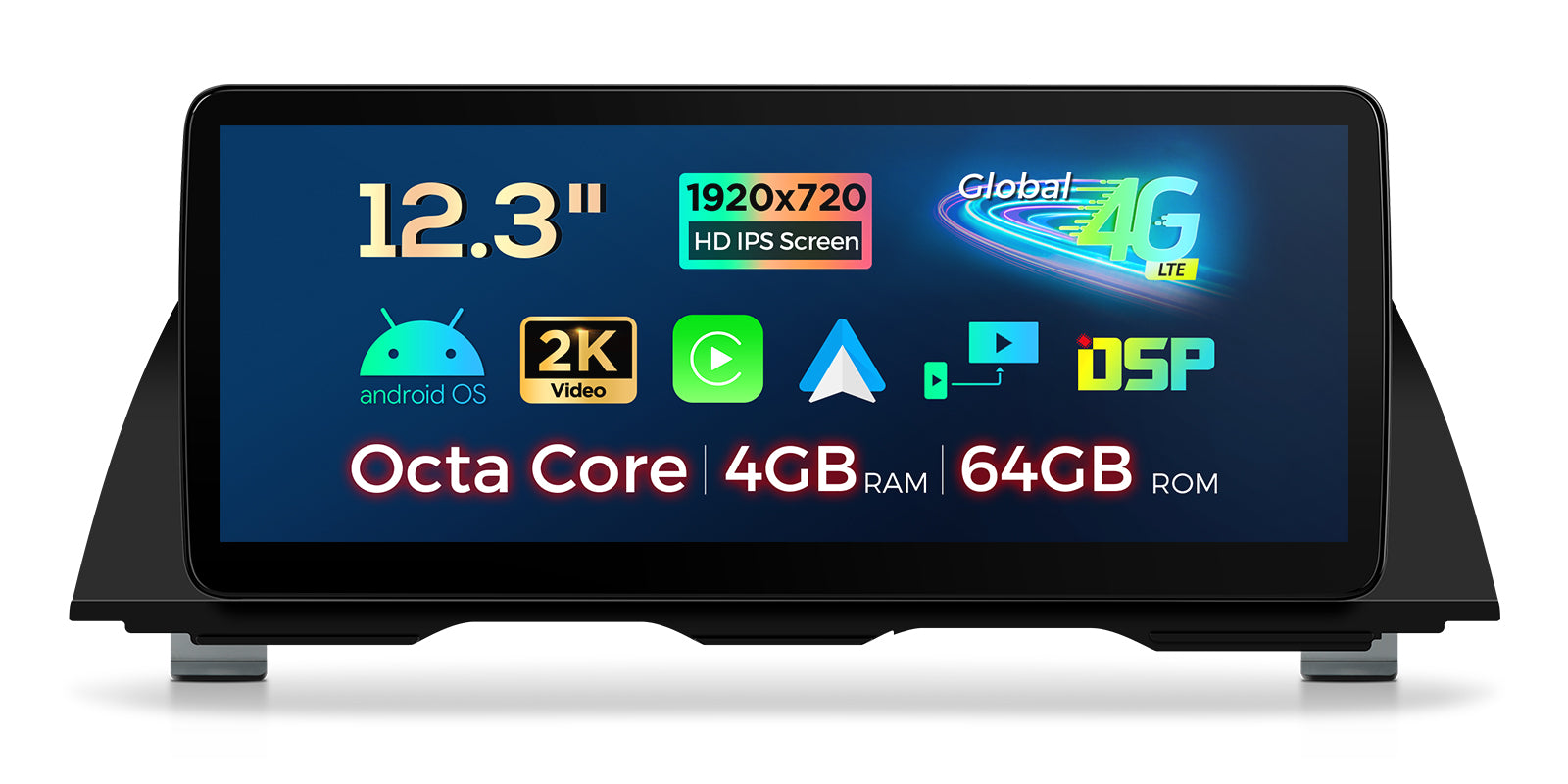 XTRONS QLB22CIB12FV BMW 5 Series 12.3in Android Head Unit Car Stereo