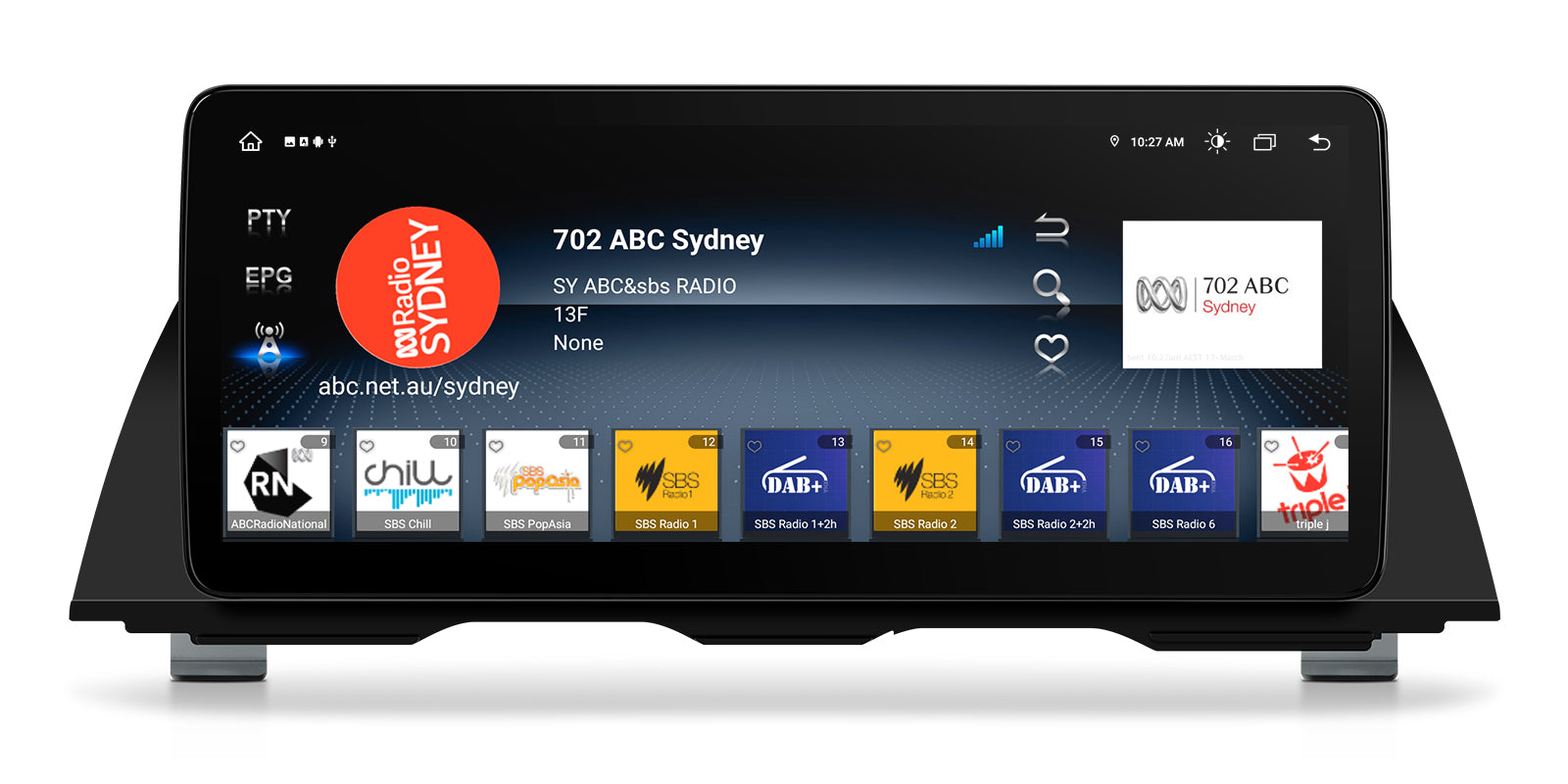 XTRONS QLB22CIB12FV BMW 5 Series 12.3in Android Head Unit Car Stereo