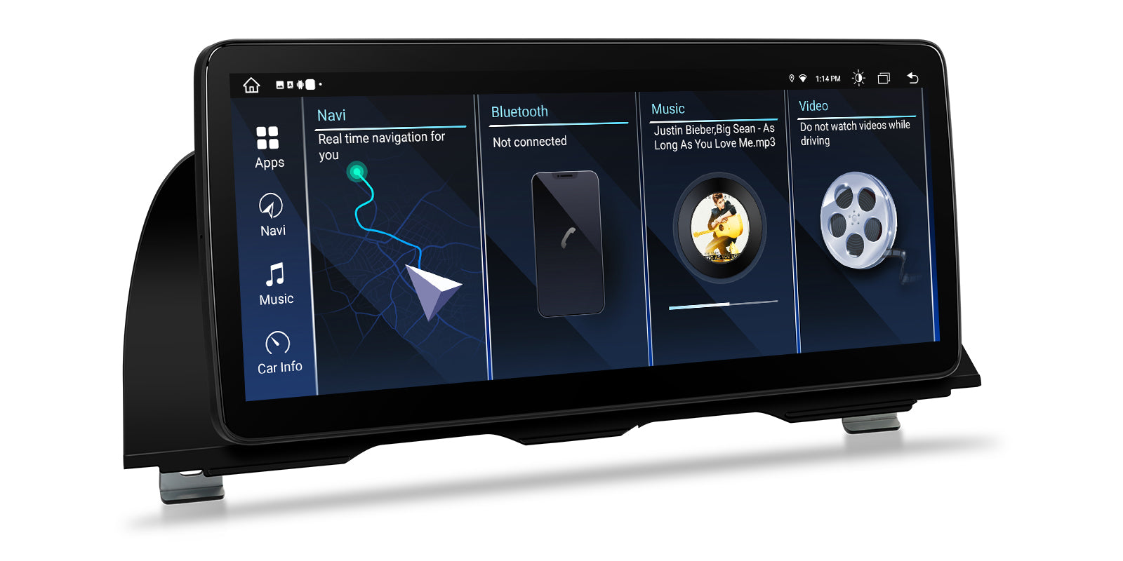 XTRONS QLB22CIB12FV BMW 5 Series 12.3in Android Head Unit Car Stereo