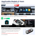 XTRONS QL Series 12.3in Android 13 Head Unit BMW 5 Series CIC 4GB 64GB QLB22CIB12FVGT