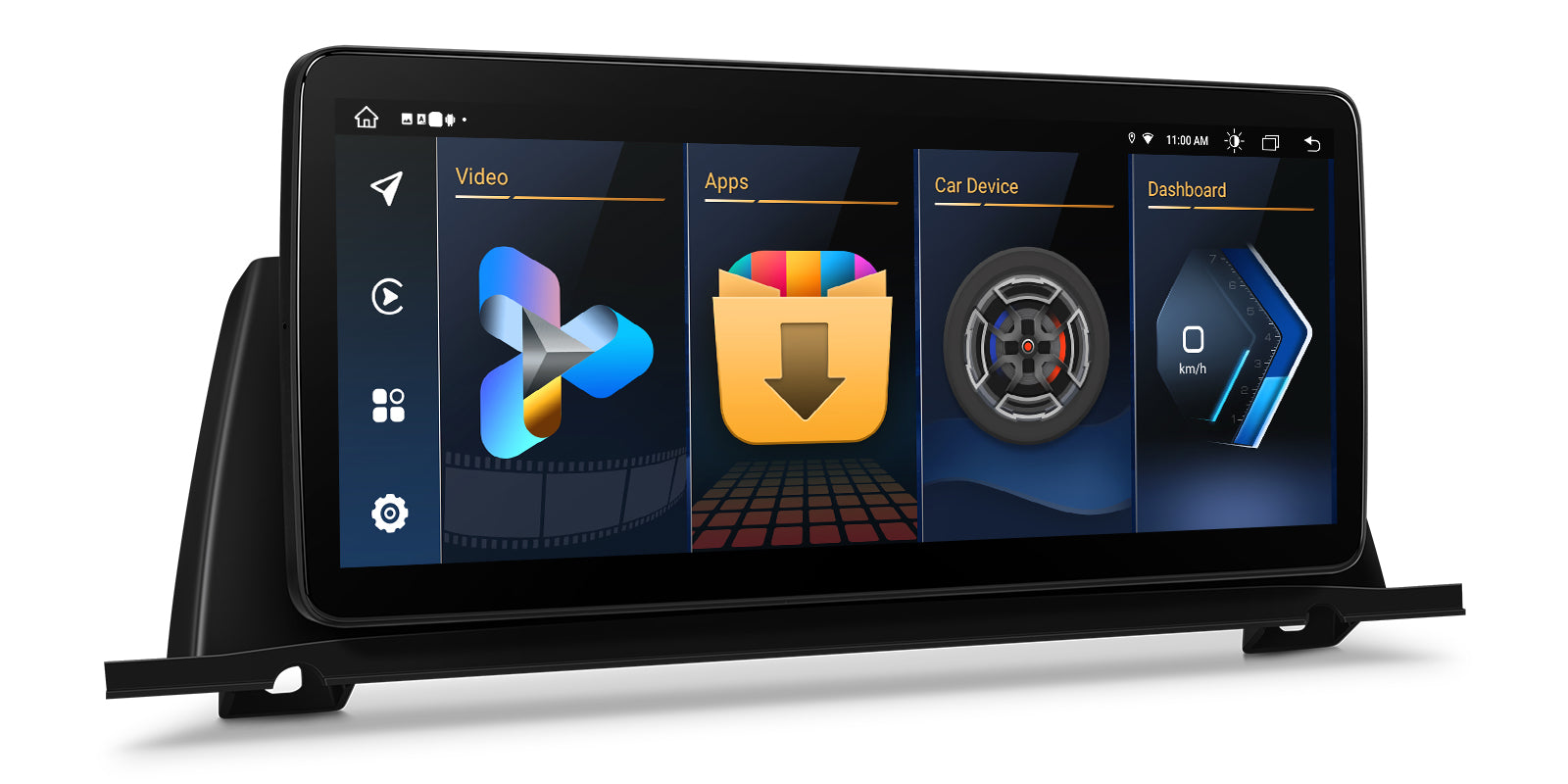 XTRONS QL Series 12.3in Android 13 Head Unit BMW 5 Series CIC 4GB 64GB QLB22CIB12FVGT