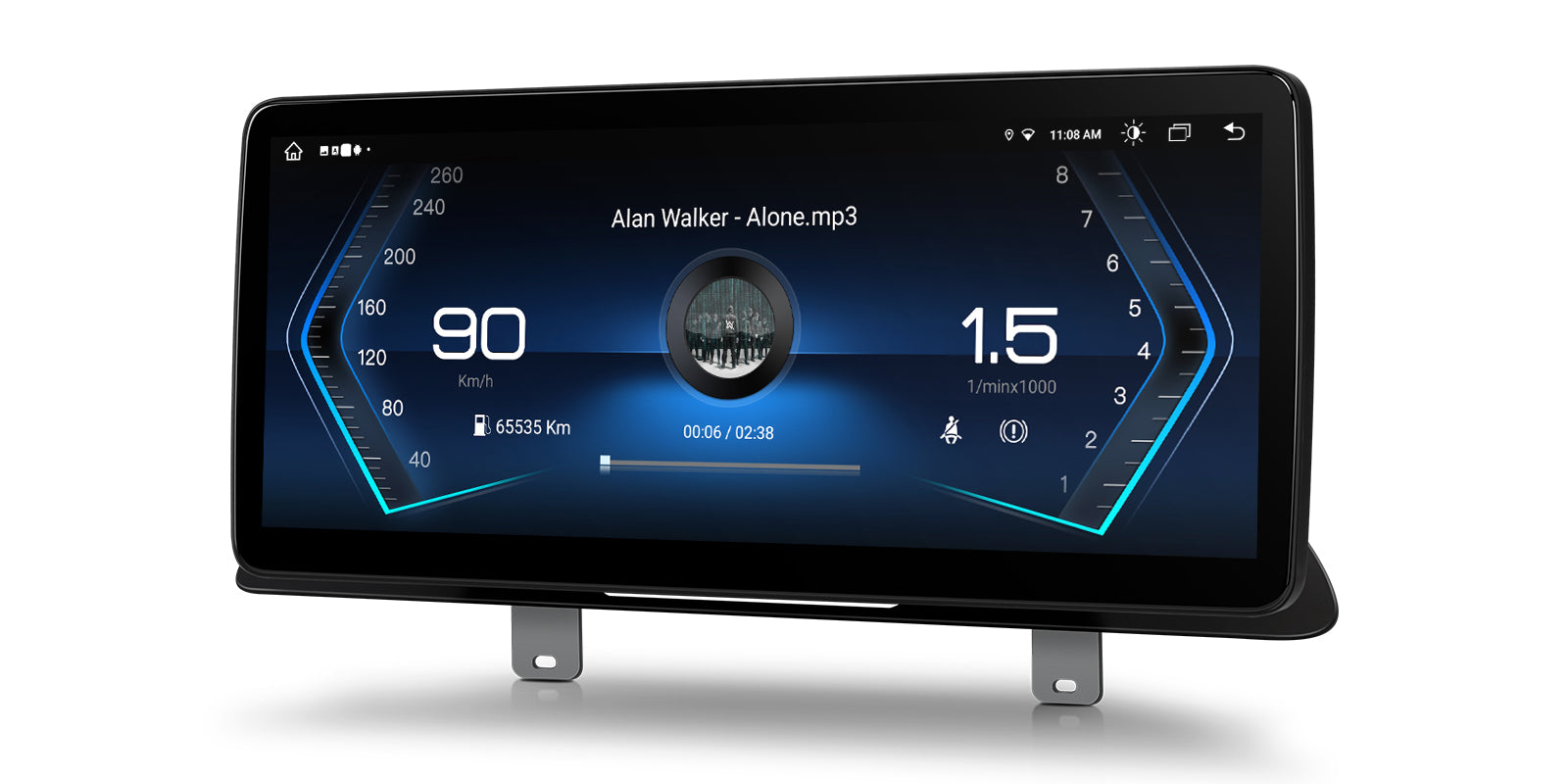 XTRONS QLB22EVB12FVN 12.3 Inch Custom-Fit Android 13 Head Unit