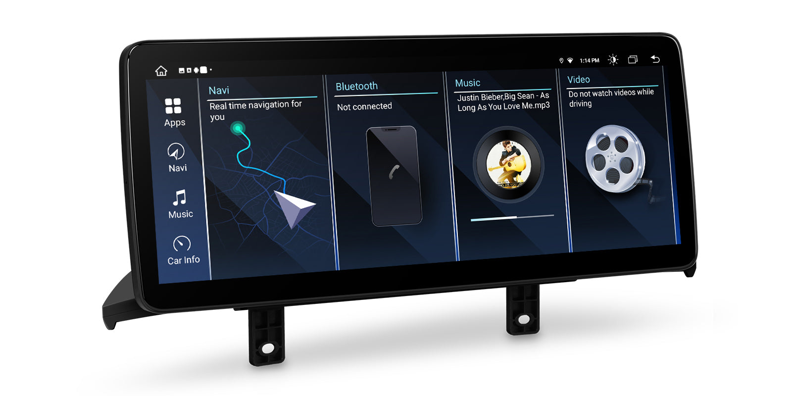 XTRONS QL Series 12.3" Android 13 Head Unit BMW 1/2 Series 4GB 64GB