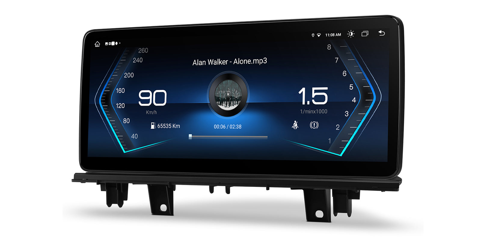 XTRONS QLB22EVB12X1N 12.3" Android 13 Head Unit for BMW X1 F48 4GB 64GB