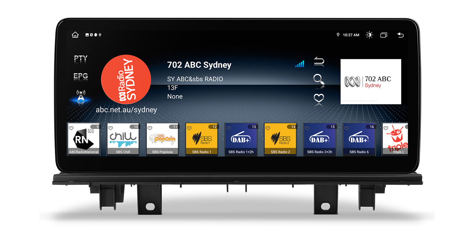 XTRONS QLB22EVB12X1N 12.3" Android 13 Head Unit for BMW X1 F48 4GB 64GB