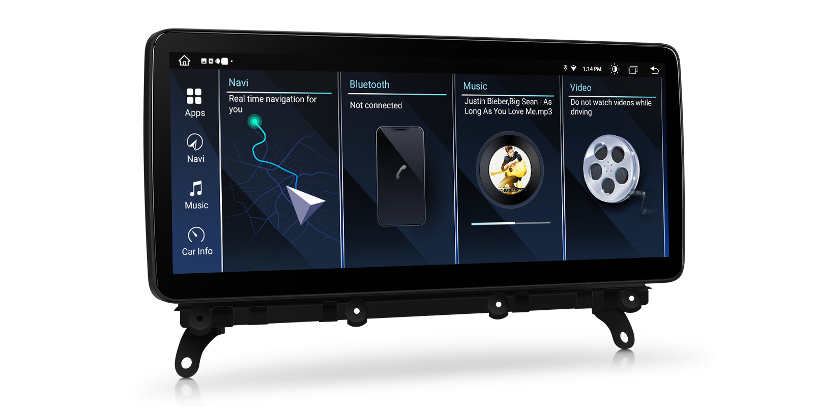 XTRONS QLB22EVB12X3 12.3in Android Head Unit for BMW X3/X4
