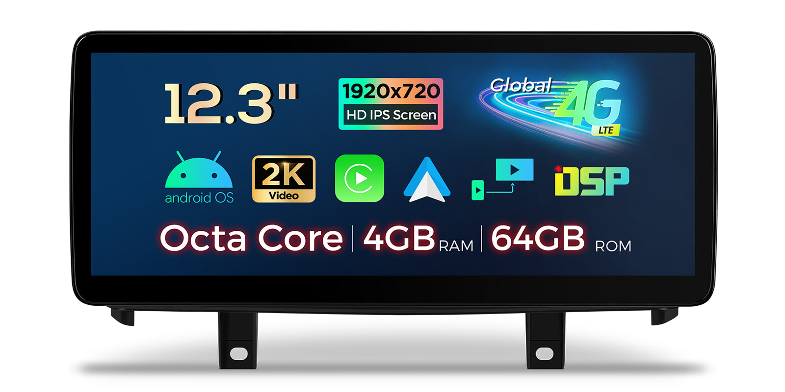 XTRONS QLB22EVB12X5N 12.3" Android Head Unit BMW X5 X6