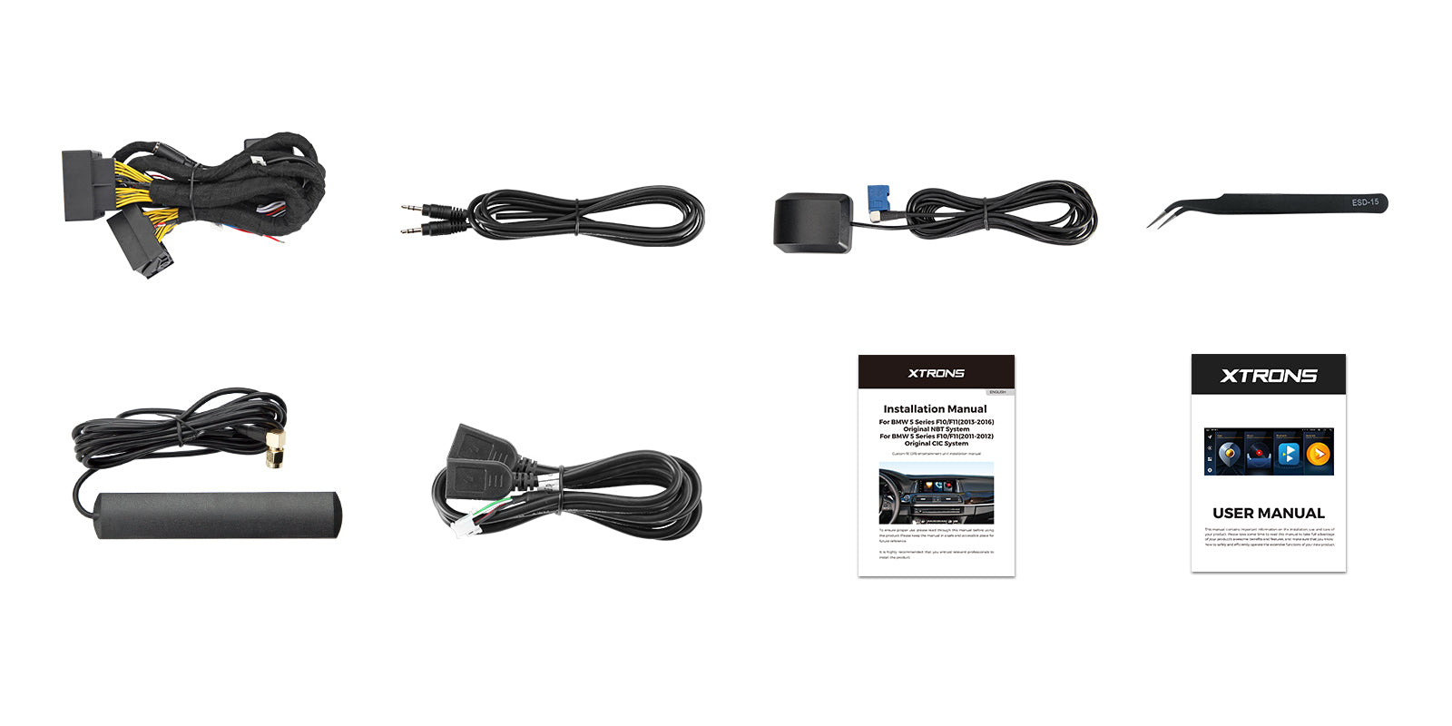 XTRONS QLB22NB12FV 12.3in Android Head Unit for BMW F10/F11