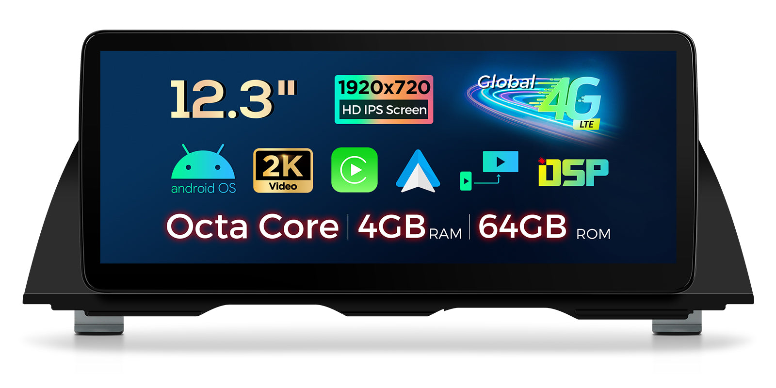 XTRONS QLB22NB12FV 12.3in Android Head Unit for BMW F10/F11