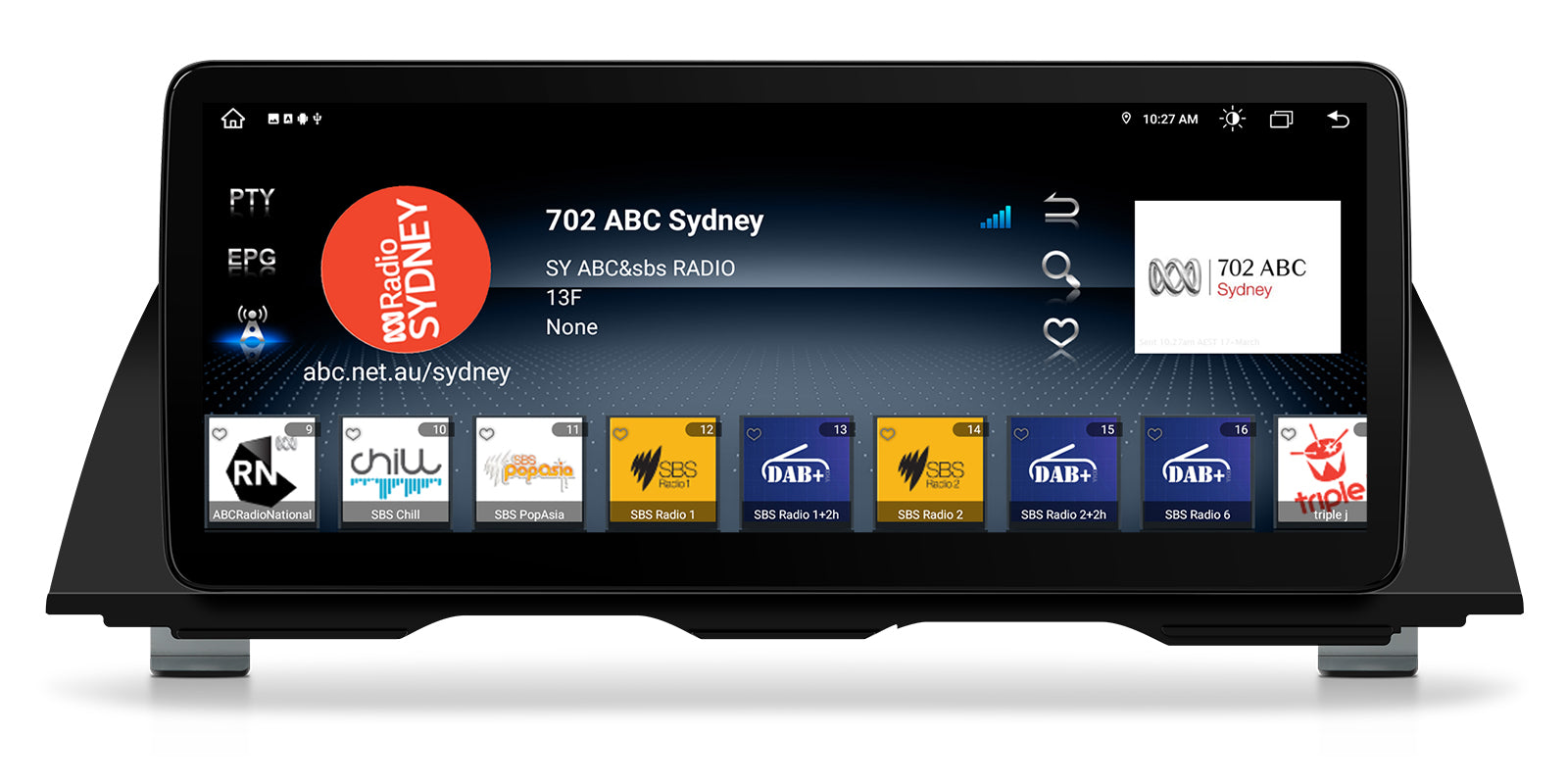 XTRONS QLB22NB12FV 12.3in Android Head Unit for BMW F10/F11