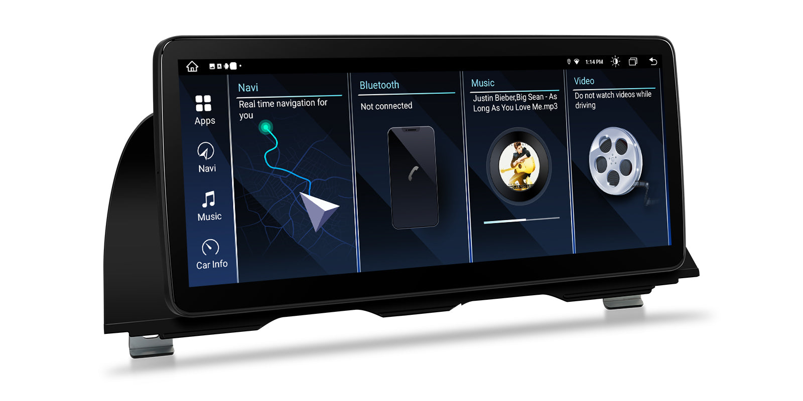 XTRONS QLB22NB12FV 12.3in Android Head Unit for BMW F10/F11
