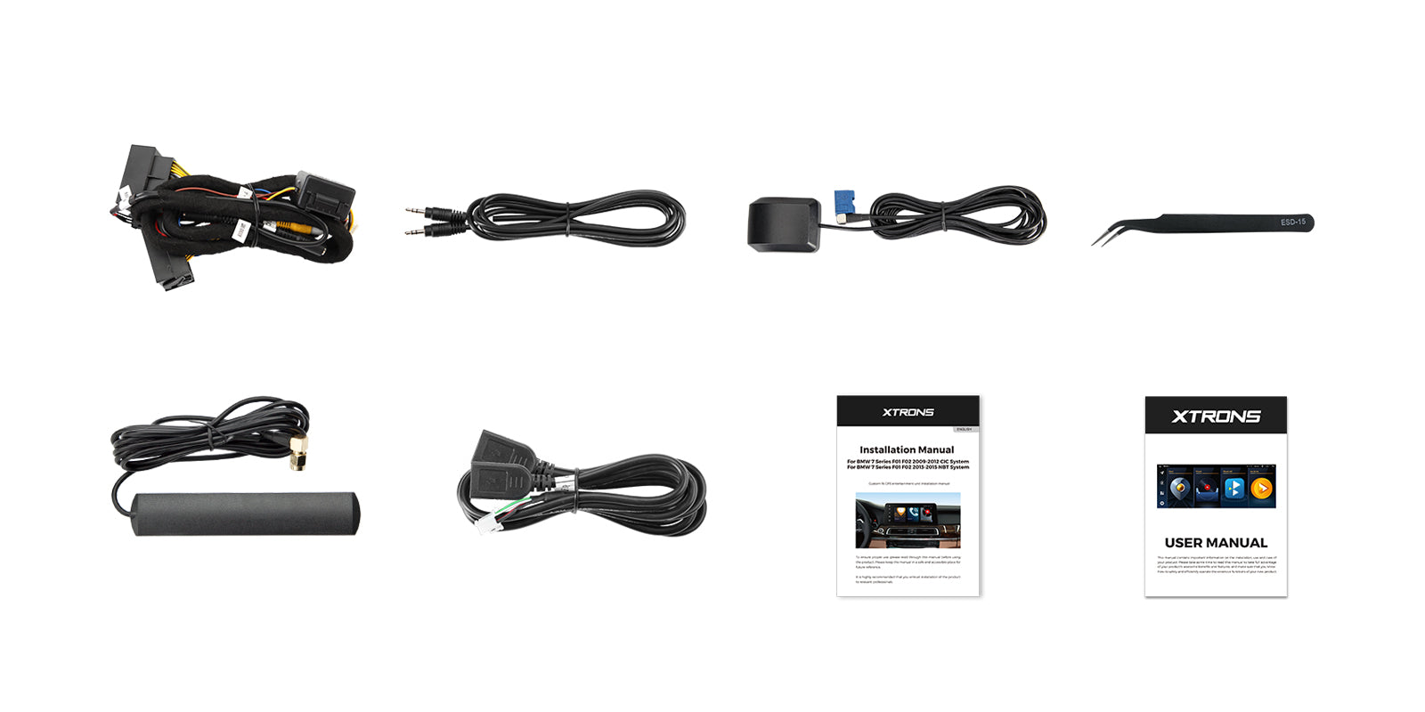 XTRONS QL Series 12.3" Android 13 Head Unit for BMW 7 Series 4GB 64GB