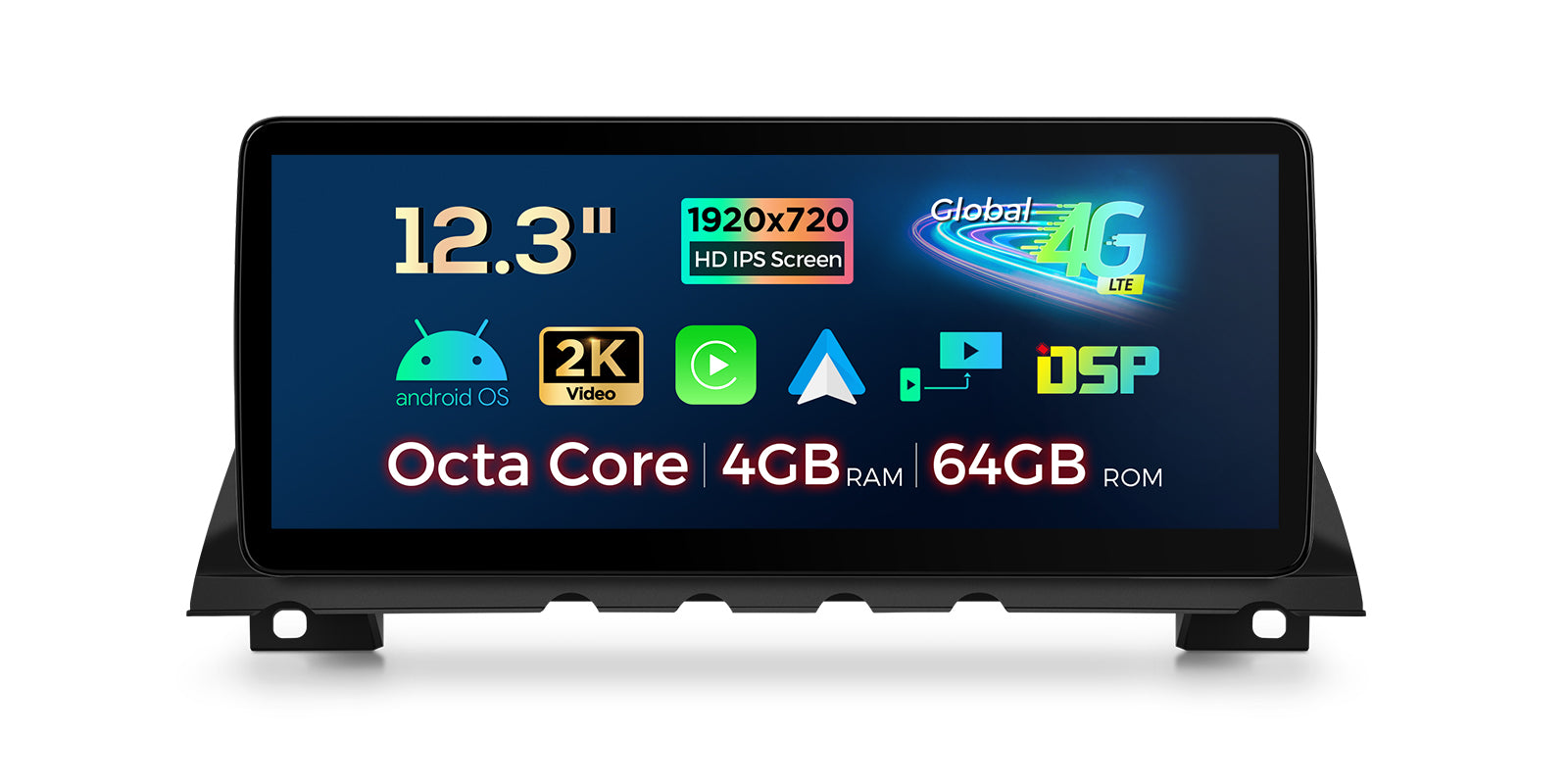 XTRONS QLB22NB12SV 12.3" Android Head Unit for BMW 7 Series