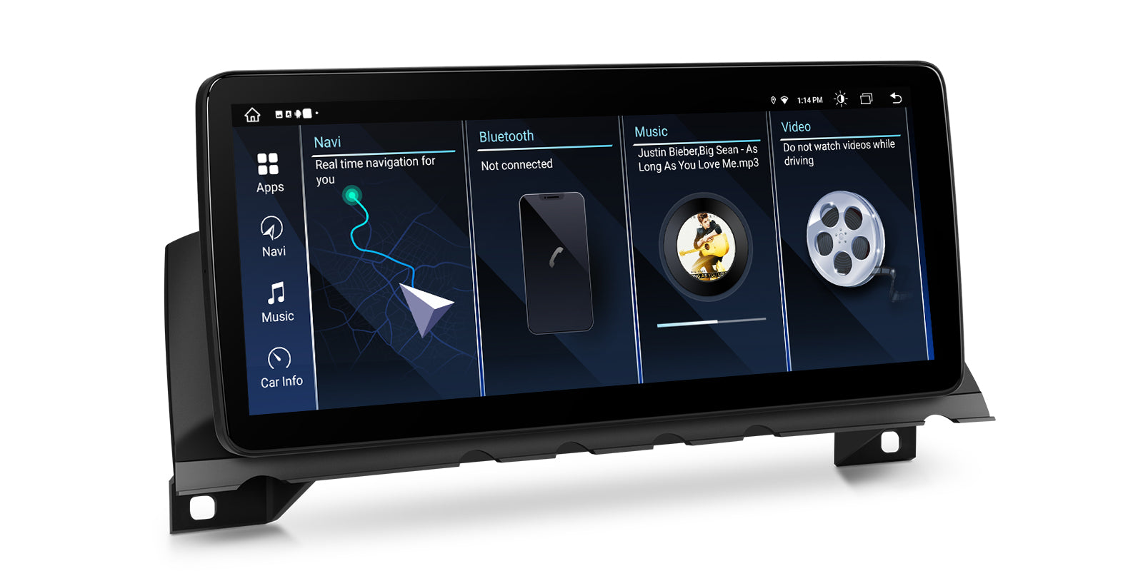XTRONS QLB22NB12SV 12.3" Android Head Unit for BMW 7 Series