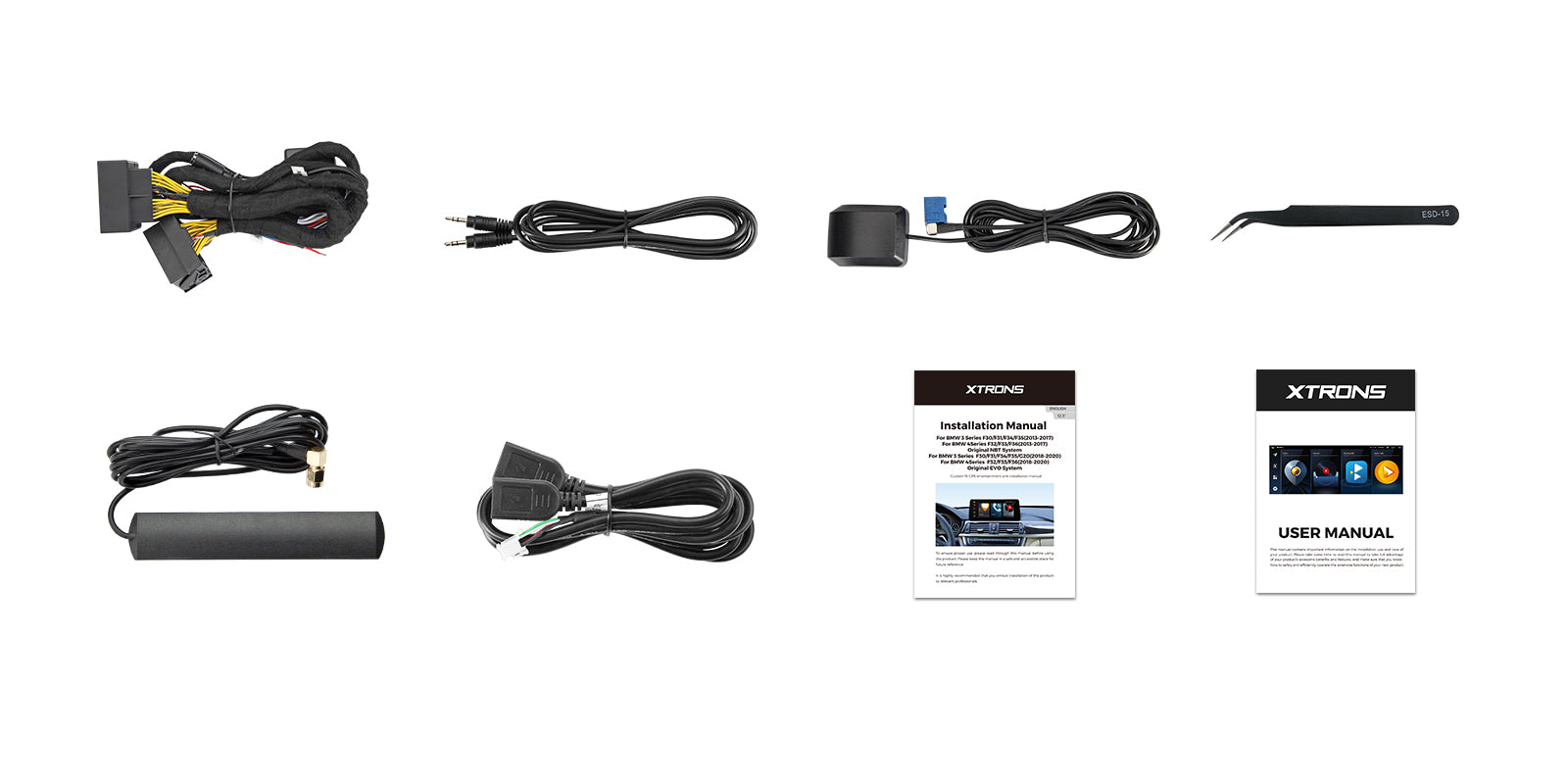 XTRONS QLB22NB12THR BMW 3/4 Series 12.3in Android 13 Head Unit