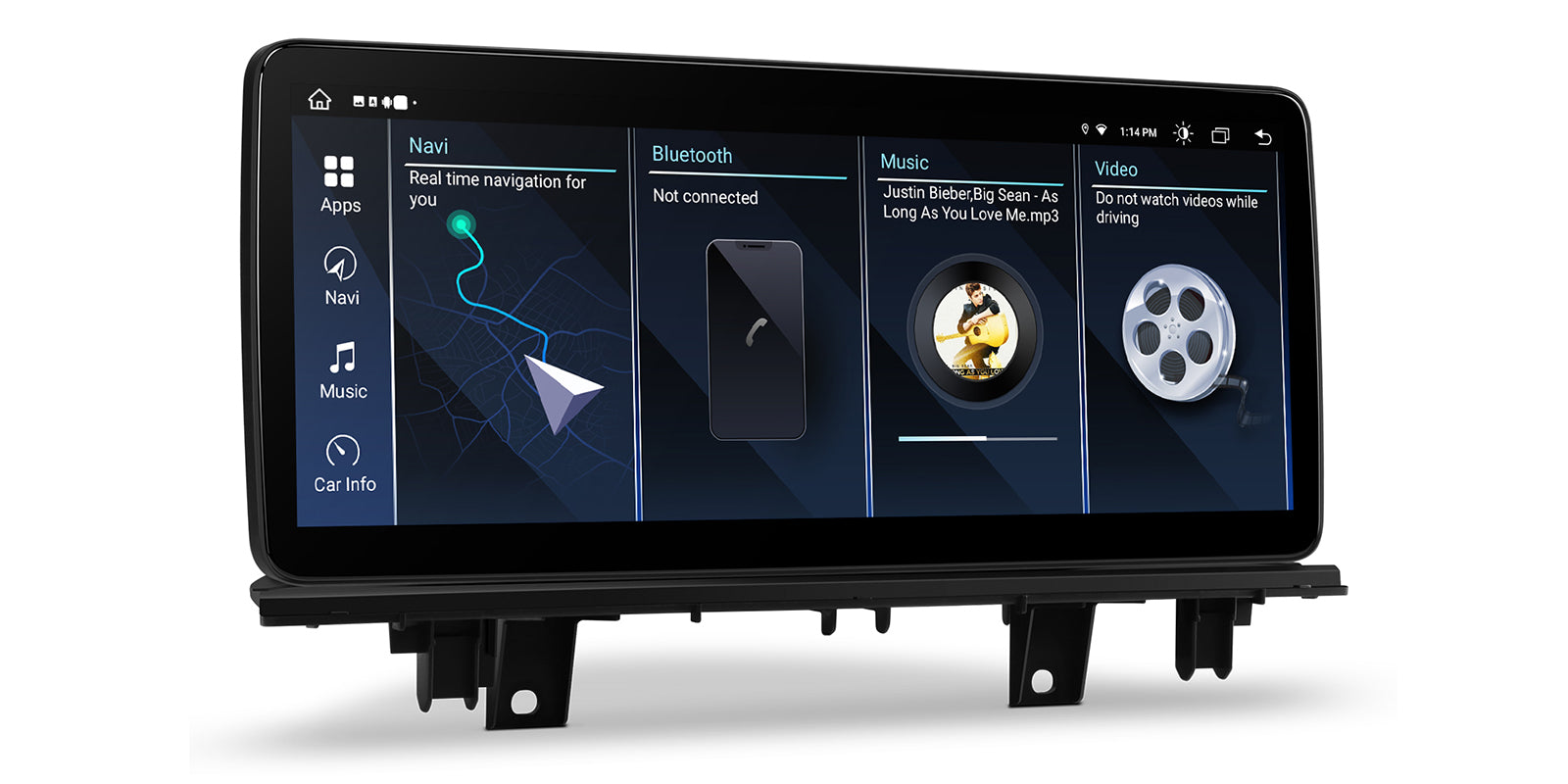 XTRONS QLB22NB12X1N BMW X1 F48 12.3in Android 13 Head Unit with CarPlay