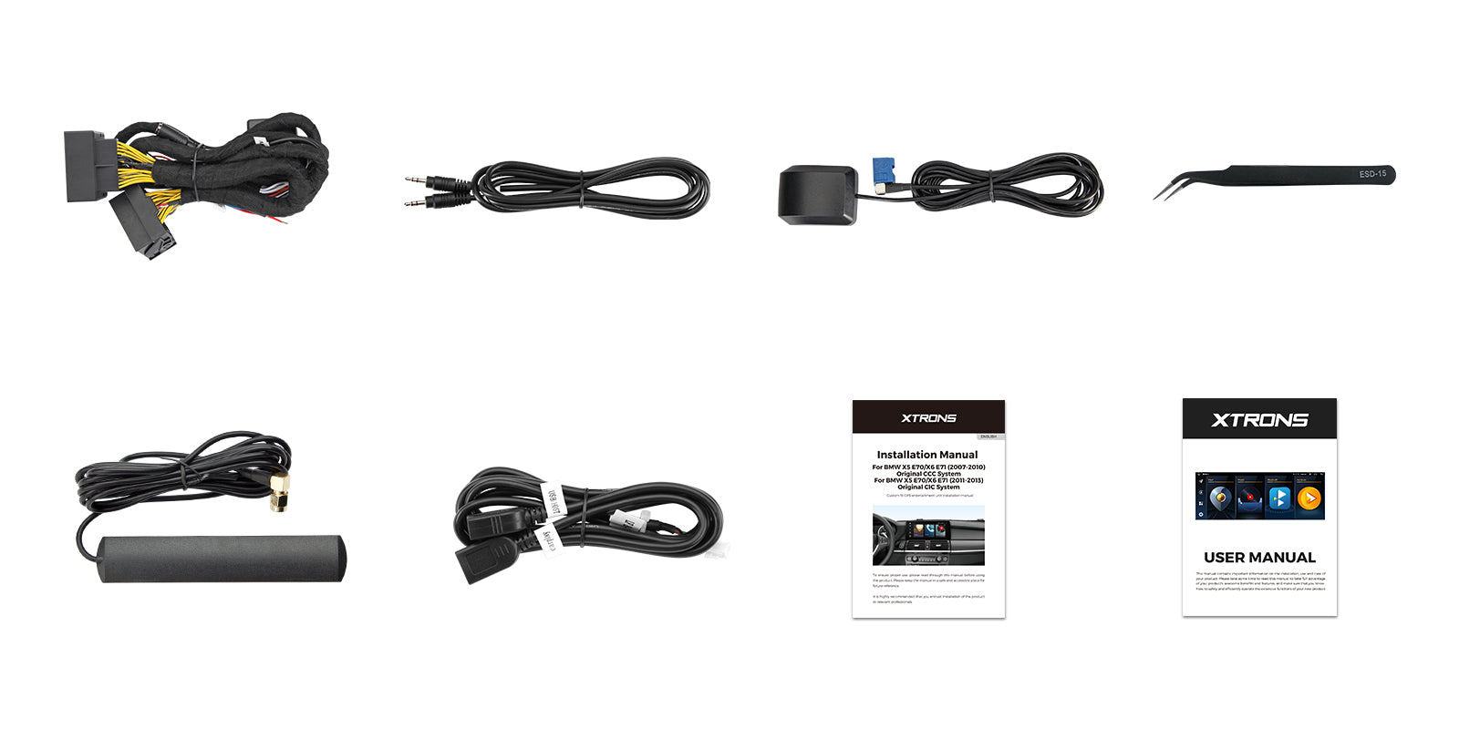 XTRONS QLB22NB12X3 12.3in Android Head Unit for BMW X3/X4 4GB 64GB