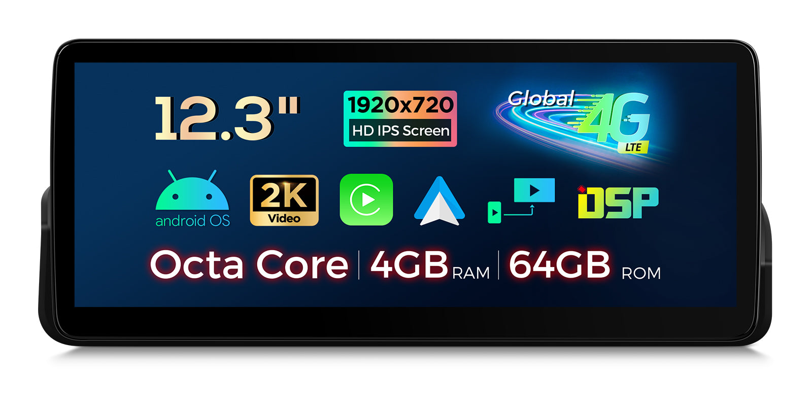 XTRONS QLB22UMB12E90L 12.3in Android 13 Head Unit BMW 3 Series