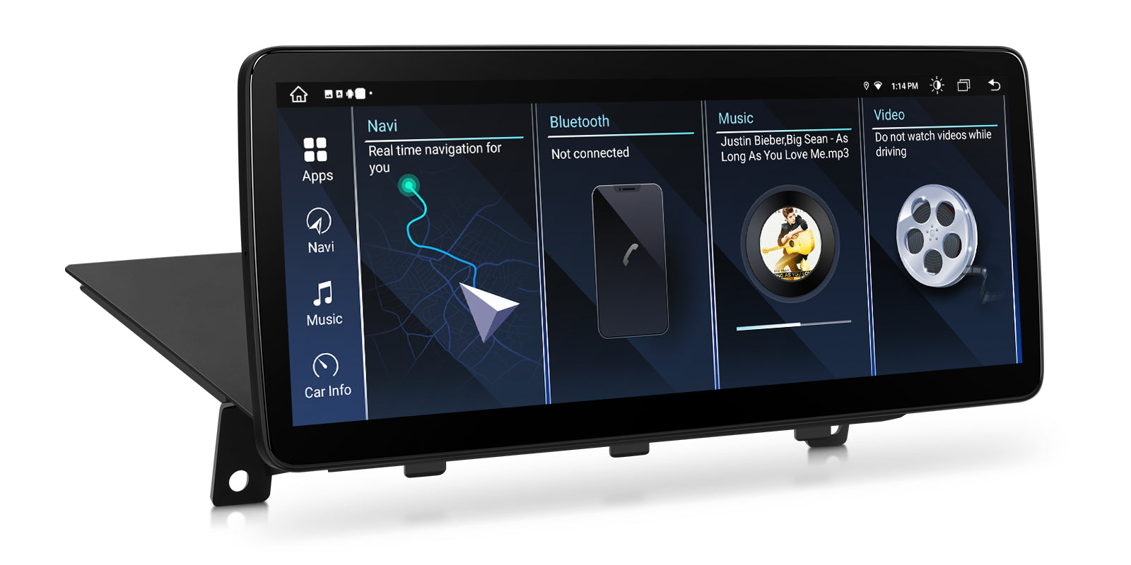 XTRONS BMW X1 E84 12.3-Inch Android 13 Head Unit Car Stereo