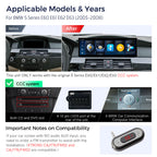 XTRONS QLB4260CC 14.9in BMW 5 Series Android 13 Head Unit