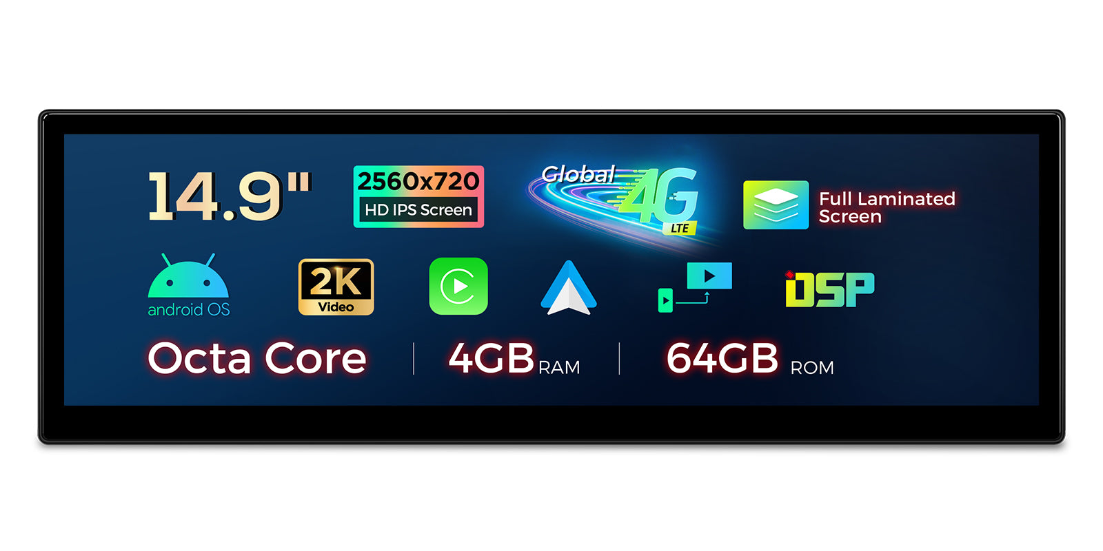 XTRONS QLB4292CC BMW 3 Series Android 13 Head Unit 14.9in 4GB 64GB