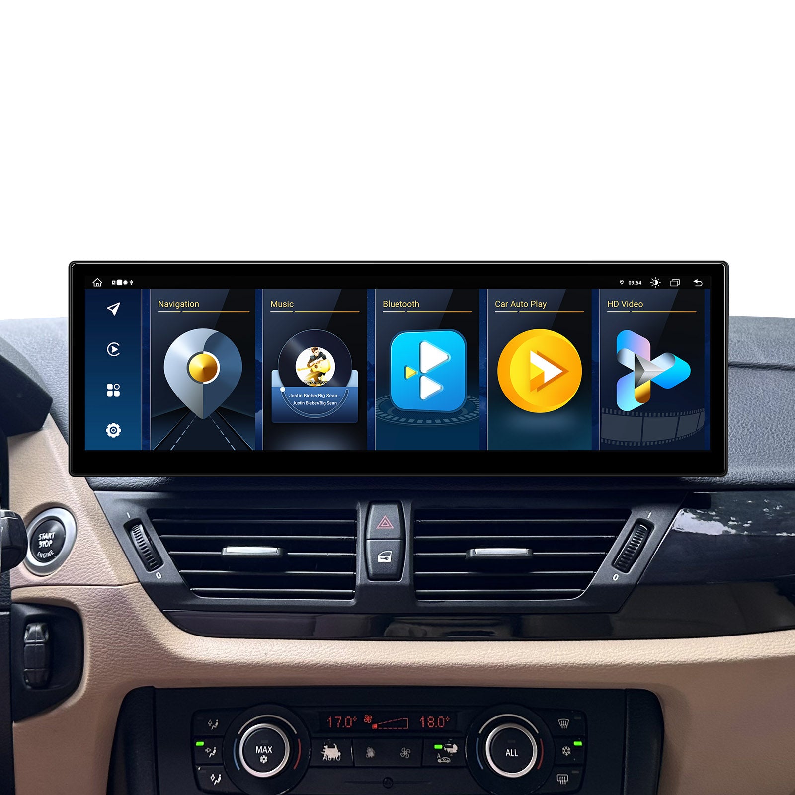 XTRONS BMW X1 E84 Custom-Fit Android Head Unit 14.9in 4GB/64GB