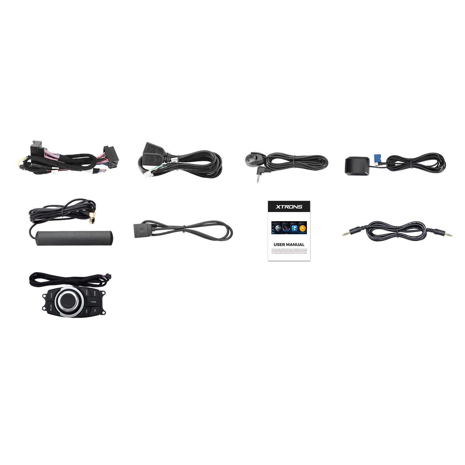 XTRONS QLB42X1UN Custom-Fit Android 13 Head Unit for BMW X1 E84 14.9in