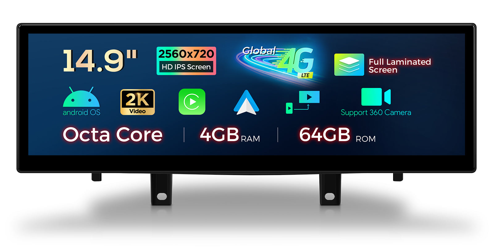 XTRONS BMW X5 X6 QLB42X5EV 14.9in Android 13 Head Unit 4GB 64GB