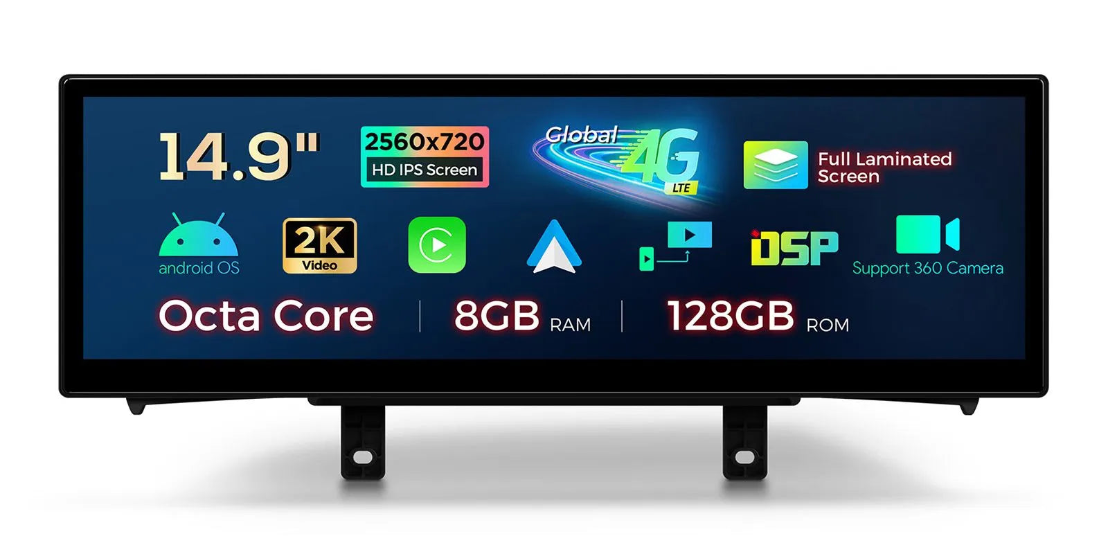 XTRONS QLBH44NENBR3 14.9" Android Head Unit for BMW 1/2 Series