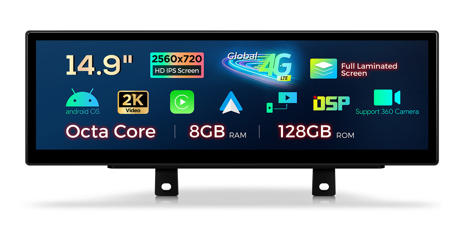 XTRONS QLBH44THEVR3 BMW 3 Series/4 Series 14.9in Android 14 Head Unit