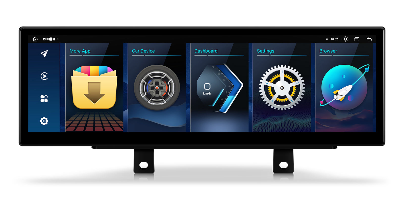 XTRONS QLBH44THNBR3 Android 14 Head Unit 14.9in for BMW 3/4 Series