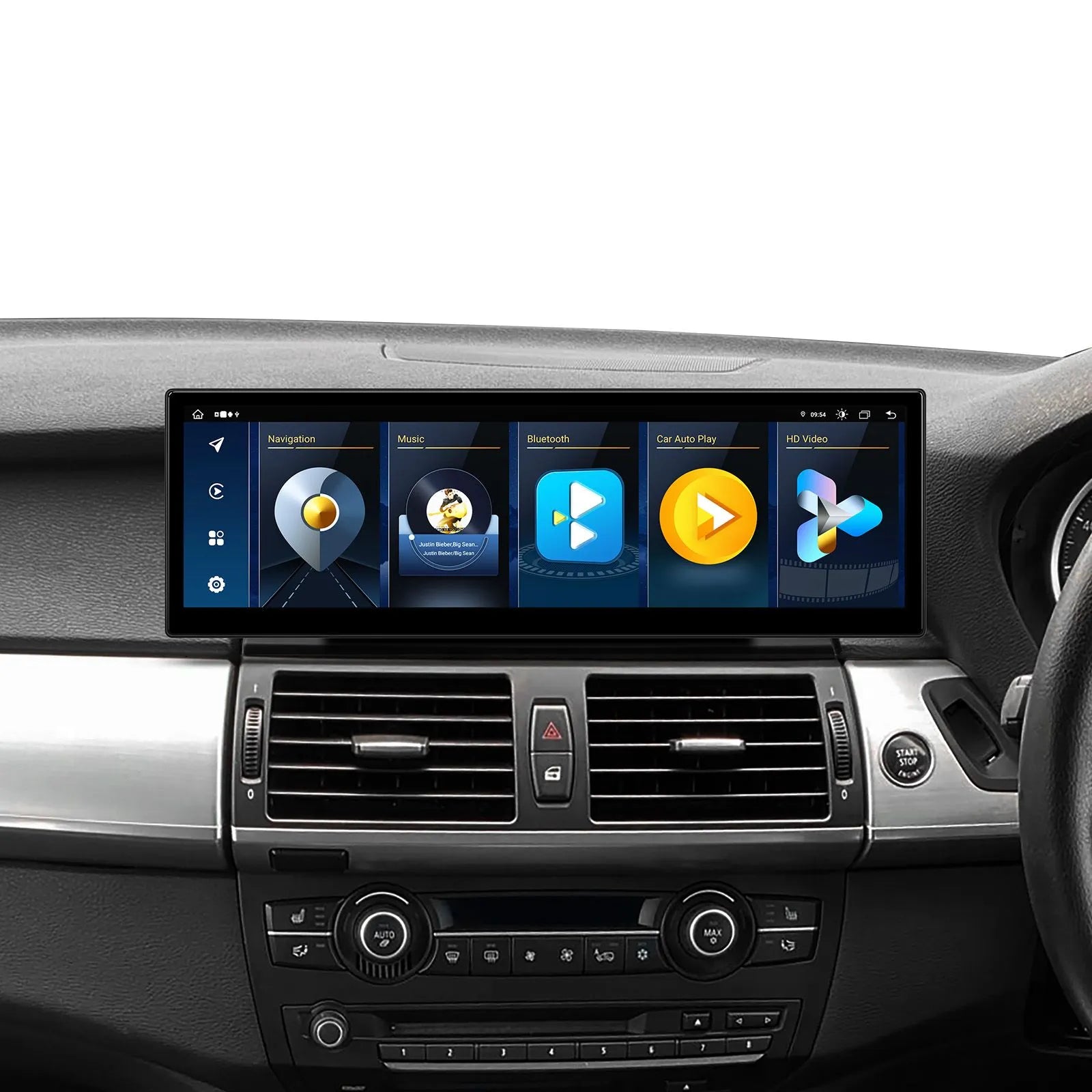 XTRONS QLBH44X5CCR3 14.9" Android Head Unit BMW X5 X6 8GB/128GB